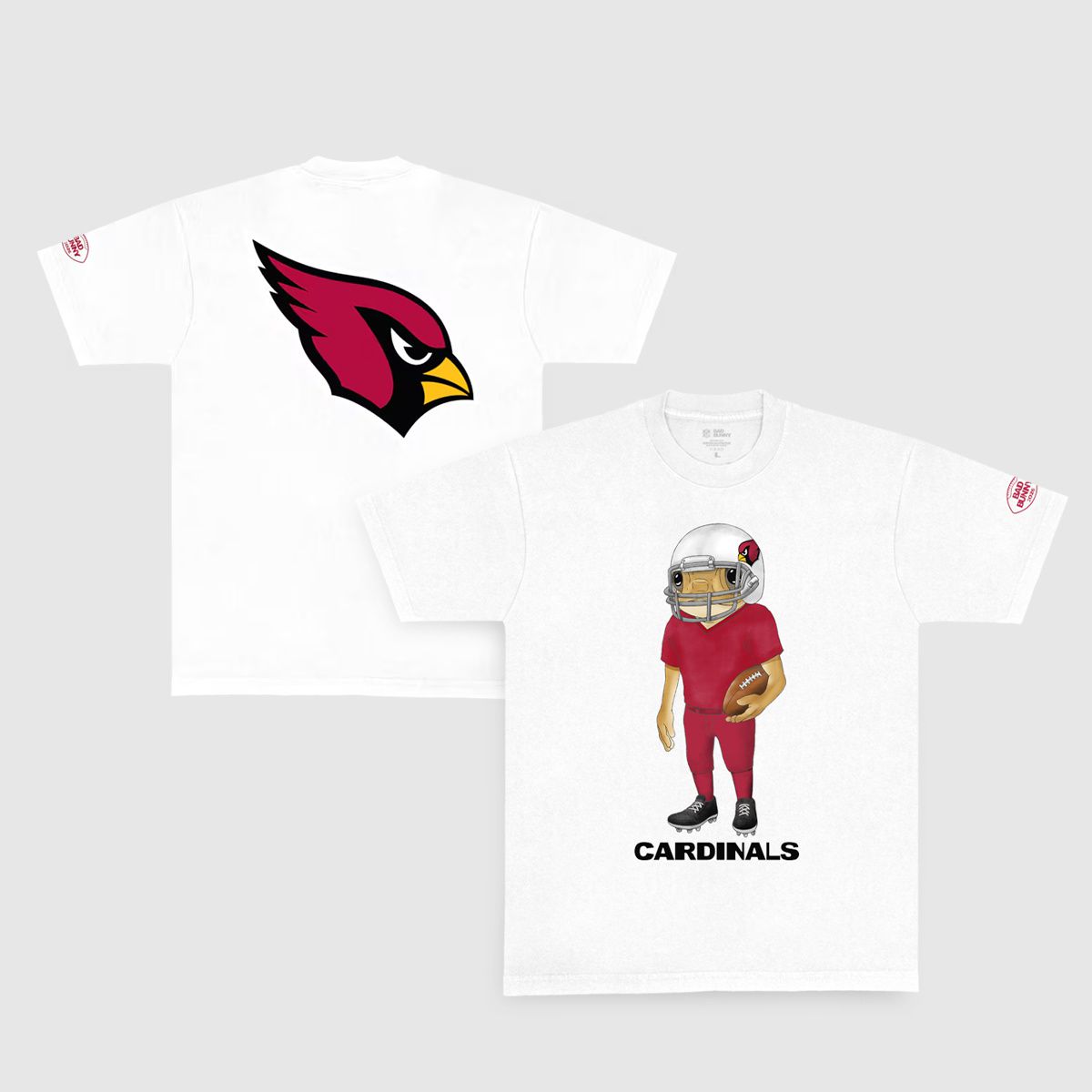 Men 2026 NFL Arizona Cardinals T-shirt white 001->nfl t-shirts->Sports Accessory